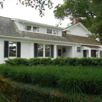 House with wooden shingle roof