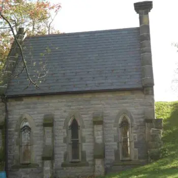 Historic building with slate roof